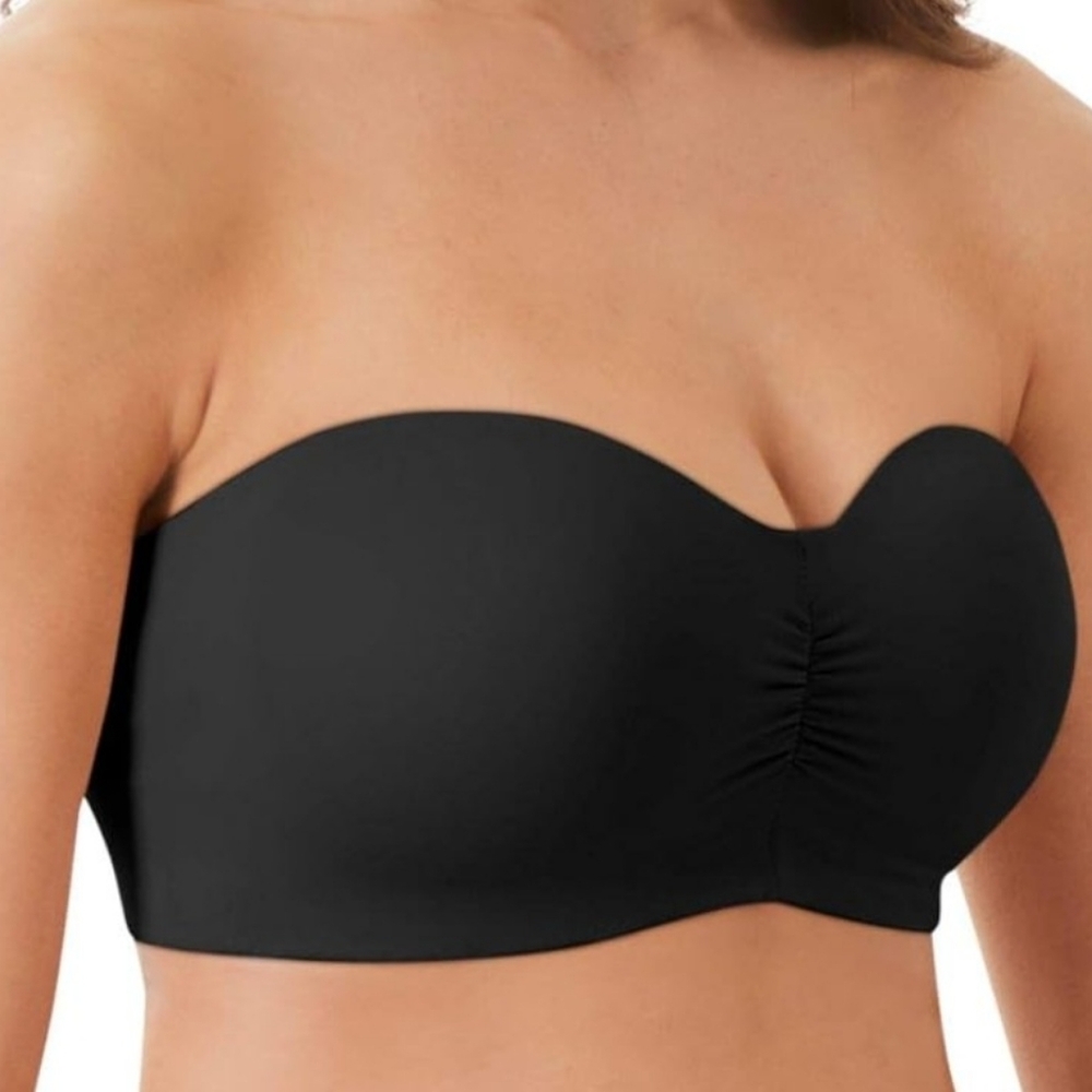 Bali Strapless Bra Wirefree Size Small Color Black